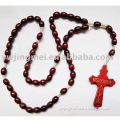 Rosaries catholic gifts wooden necklace